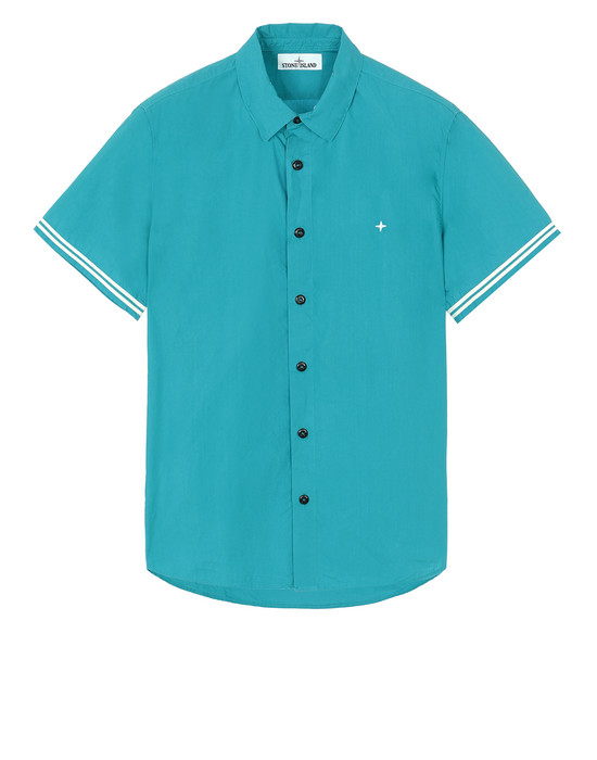 Kurzarmhemd Herr 12110 Front STONE ISLAND