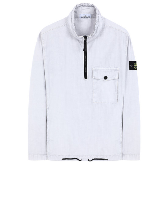 STONE ISLAND 113WN T.CO+OLD OVER SHIRT Herr Staubgrau