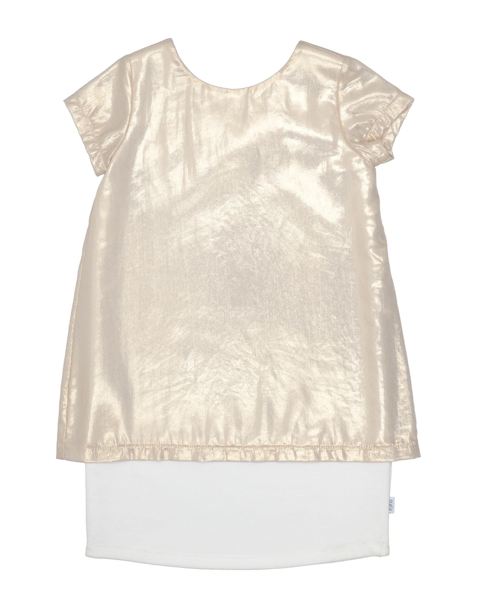 Magil Kids' Dresses In Platinum