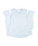 VIKTORIA Mädchen 9-16 jahre Bluse Farbe Weiß Größe 4