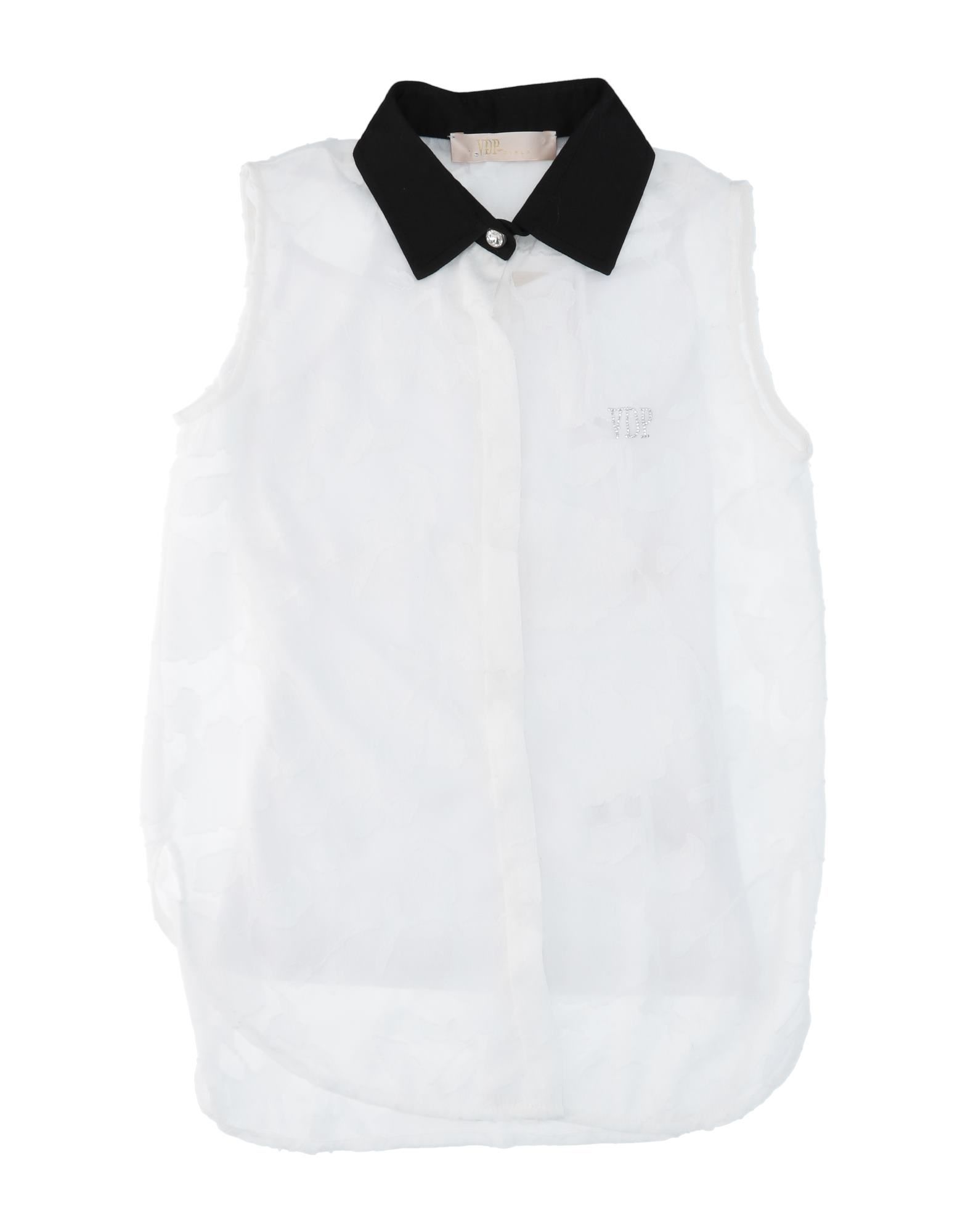 Vdp Collection Kids' Shirts In White
