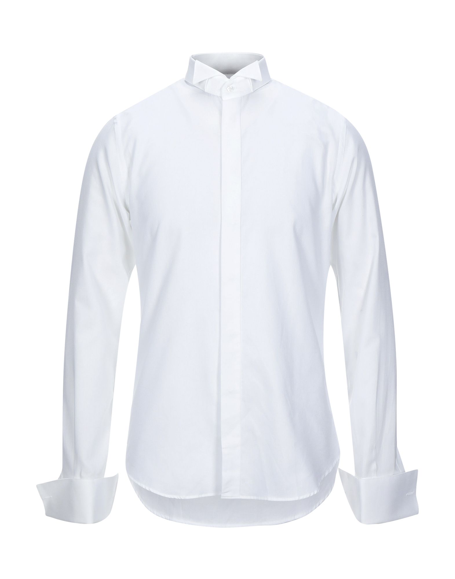 《セール開催中》WEBB & SCOTT CO. メンズ シャツ ホワイト 39 コットン 100%