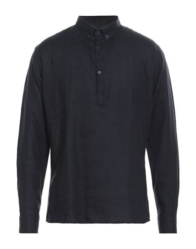 Man Shirt Midnight blue Size M Linen