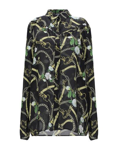 Caliban Woman Blouse Blue Size 8 Viscose, Silk