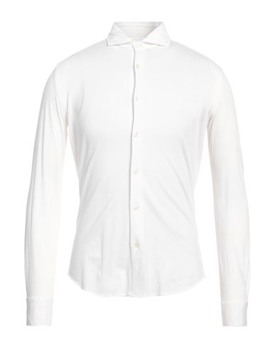 Xacus Man Shirt White Size 17 Cotton