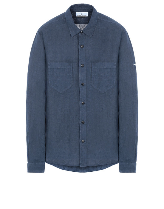 Long sleeve shirt 11201“FISSATO”DYE TREATMENT STONE ISLAND - 0