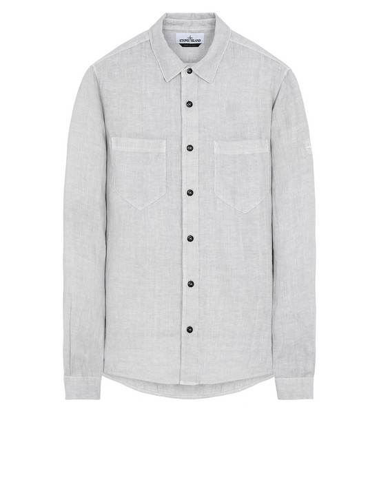 Long sleeve shirt 11201“FISSATO”DYE TREATMENT STONE ISLAND - 0