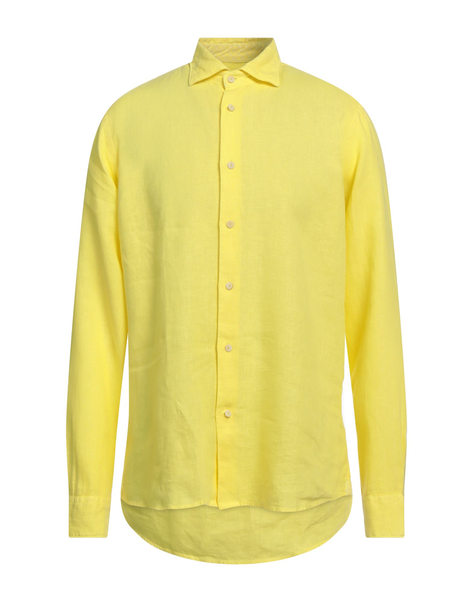 Drumohr Shirts In Yellow