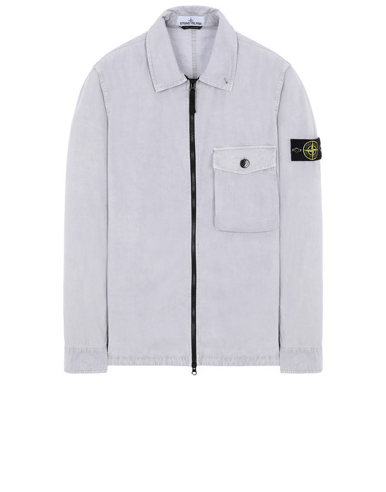 grey stone island overshirt