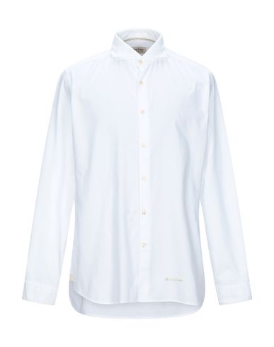 Tintoria Mattei 954 Man Shirt Off White Size 15 ¾ Cotton