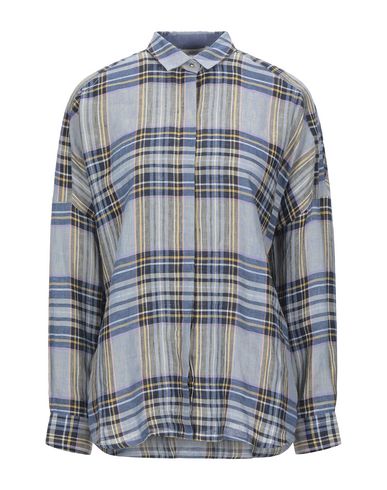 Woman Shirt Blue Size XS Linen