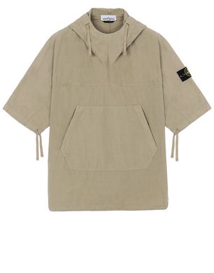 stone island hooded shirts & tops