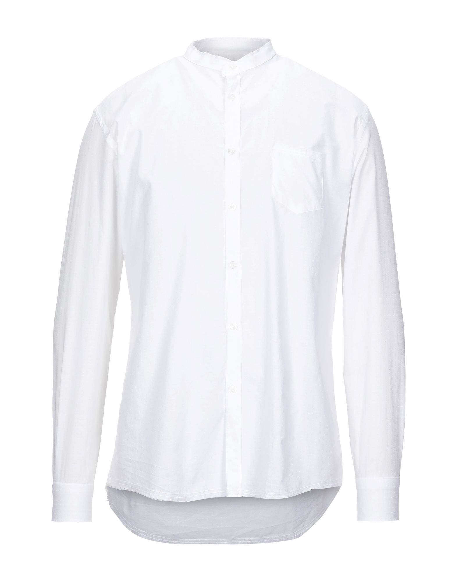 《セール開催中》GREY DANIELE ALESSANDRINI メンズ シャツ ホワイト 41 コットン 100%