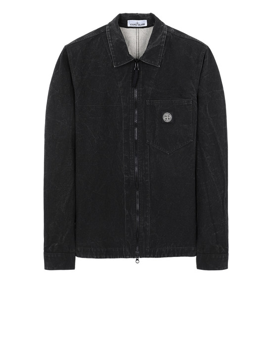 OVER SHIRT 106J1 PANAMA PLACCATO STONE ISLAND - 0