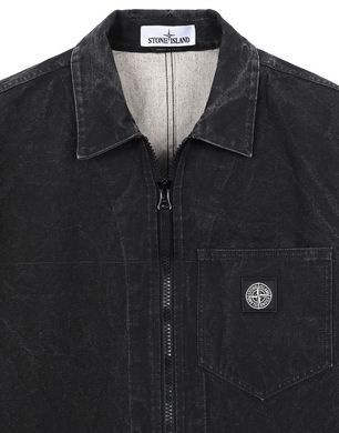 106J1 PANAMA PLACCATO Over Shirt Stone Island Men - Official