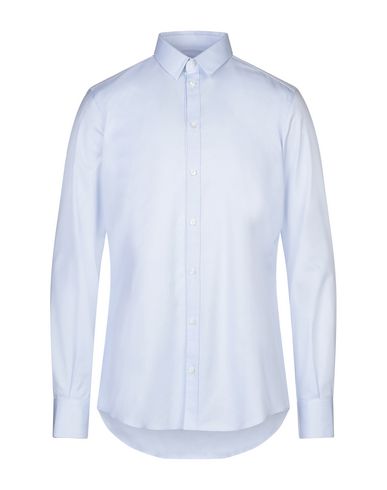 Shop Raf Moore Man Shirt Sky Blue Size 16 Cotton