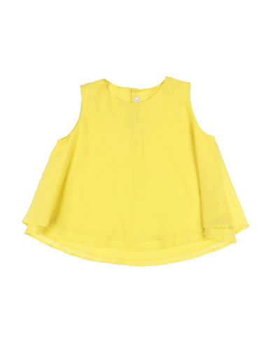 Il Gufo Toddler Girl Top Yellow Size 5 Cotton In Yellow