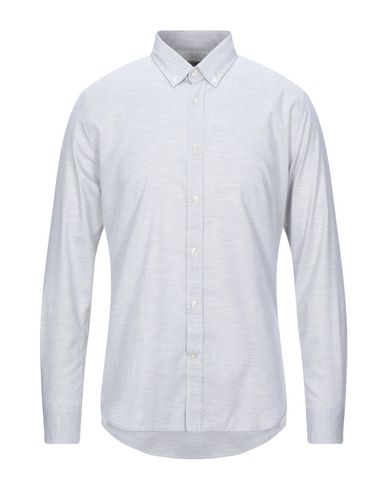 Brooksfield Man Shirt Light Grey Size 16 ½ Cotton