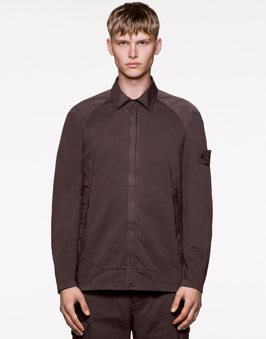 Stone island overshirt store ghost piece