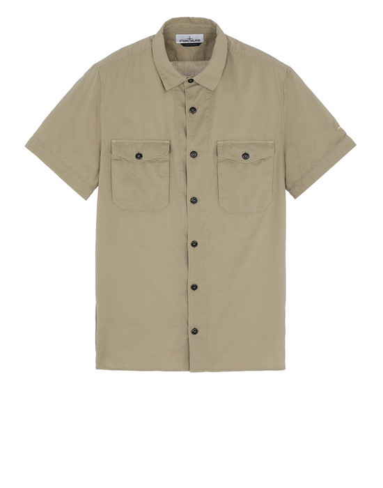 Short sleeve shirt Man 12715 Front STONE ISLAND