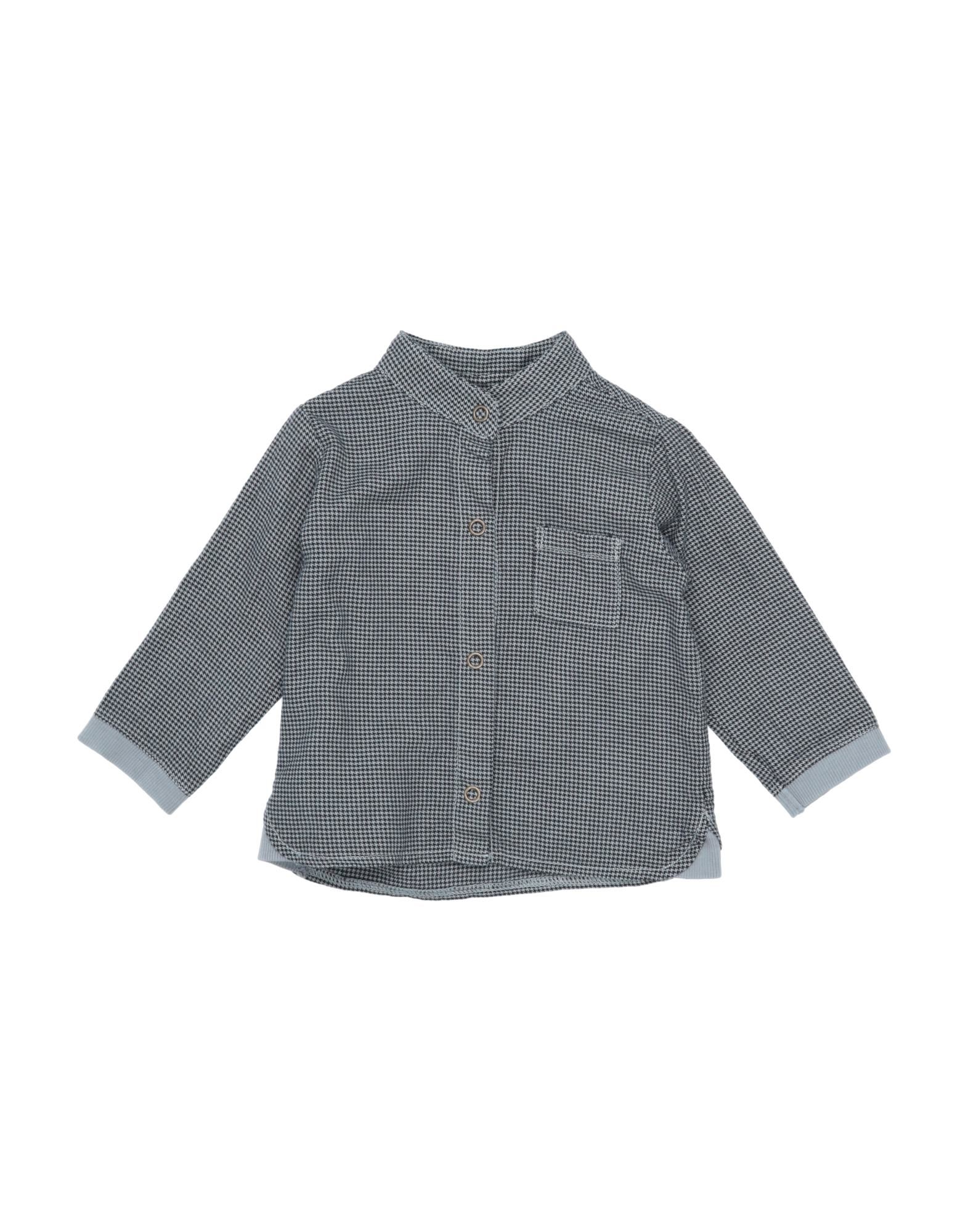 1+ IN THE FAMILY 1 + IN THE FAMILY NEWBORN GIRL SHIRT GREY SIZE 3 COTTON, ELASTANE,38929157IJ 3