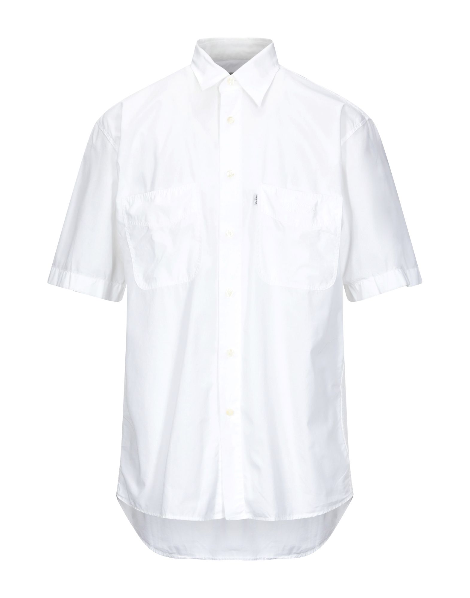 《セール開催中》LEVI' S メンズ シャツ ホワイト M コットン 100%