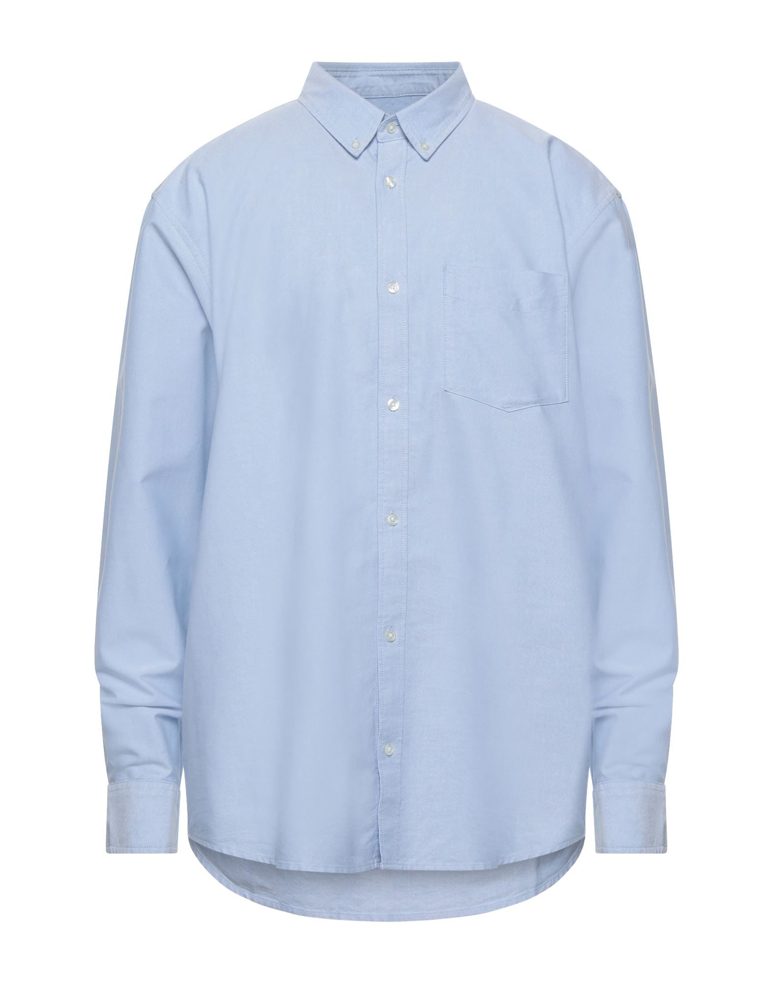 Carhartt Button Down Pocket Shirt Blue In Blue