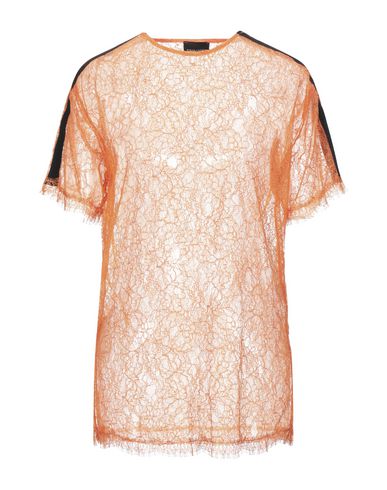 Woman Top Orange Size 4 Polyamide, Modal, Cotton