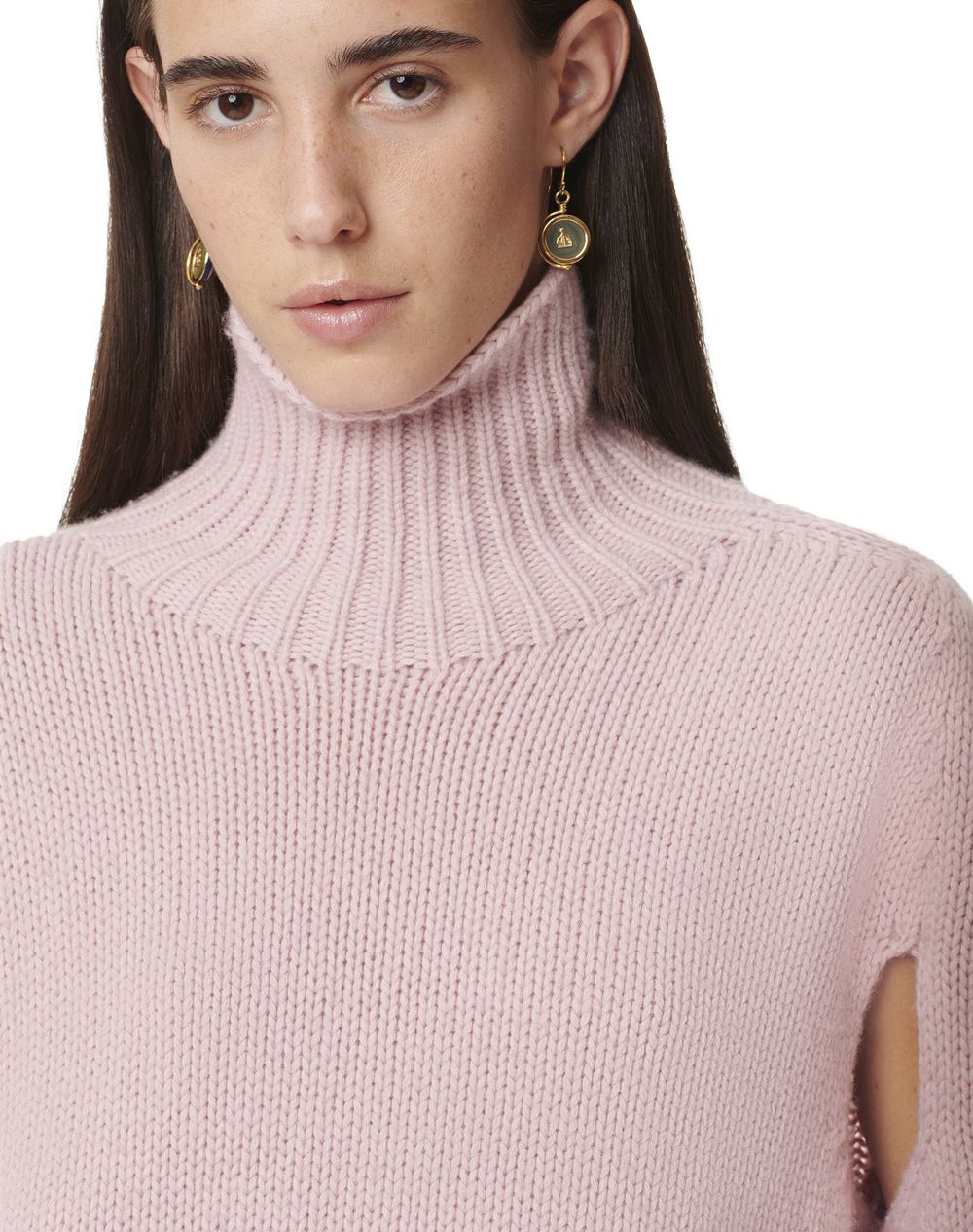 Lanvin Long Turtleneck Sweater, Top Women Lanvin Online Store
