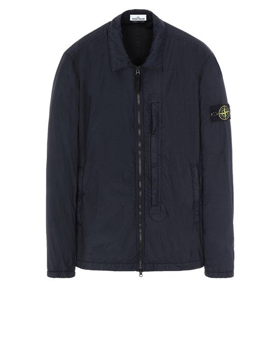 SURCHEMISE 10123 GARMENT DYED CRINKLE REPS NY STONE ISLAND - 0