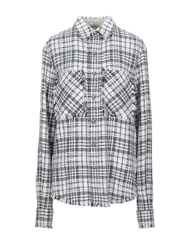 Woman Shirt White Size M Acrylic, Cotton, Polyamide, Polyester, Metallic Polyester