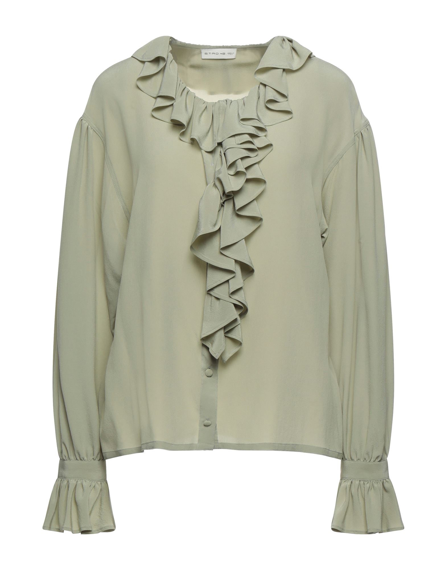 Etro Shirts In Light Green