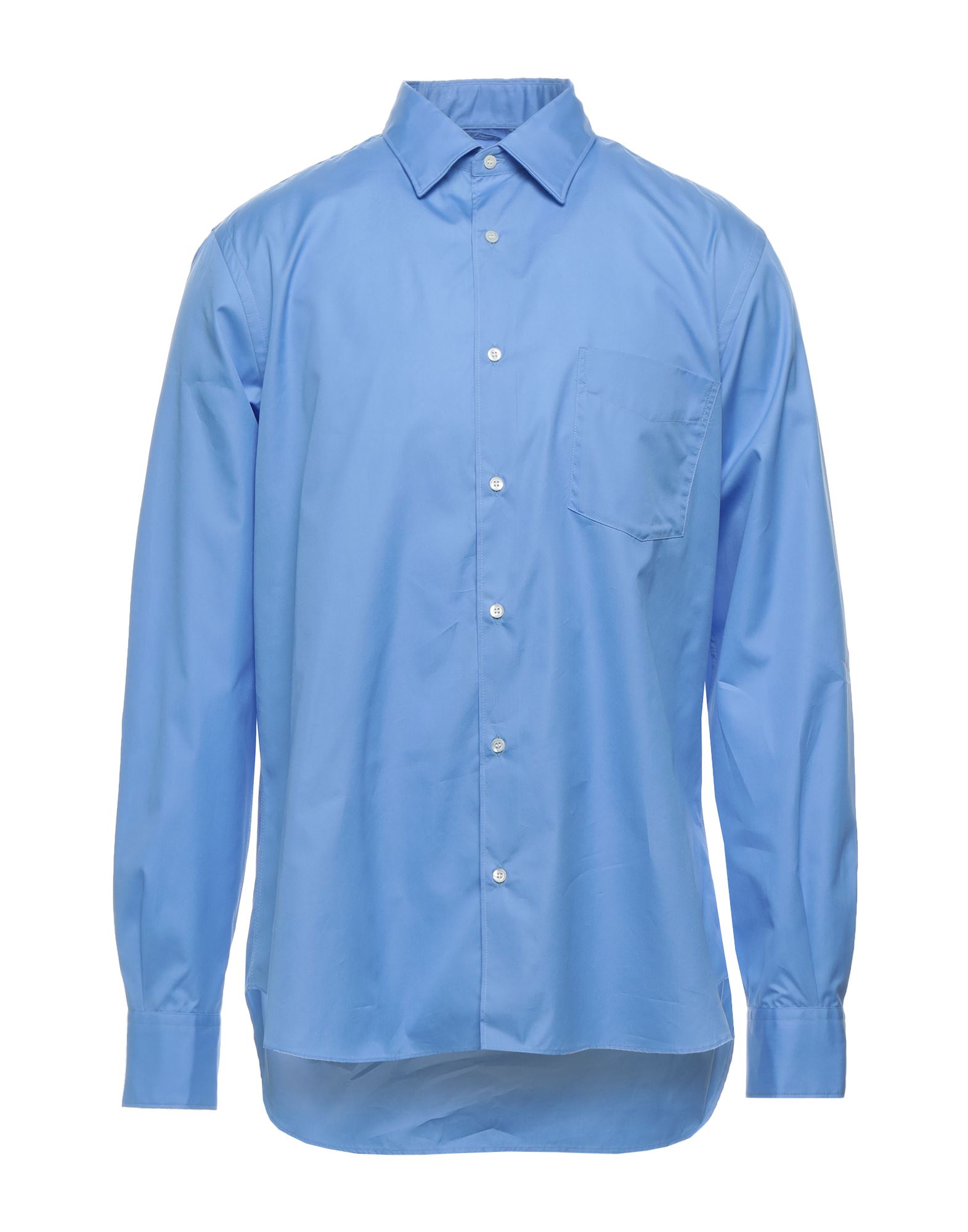 Aspesi Shirts In Azure