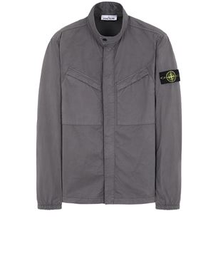 stone island puffer overshirt