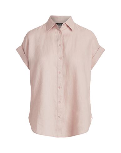Lauren Ralph Lauren Woman Shirt Pink Size S Linen