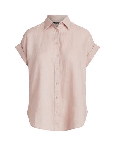 Ralph Lauren Lauren  Woman Shirt Pink Size S Linen