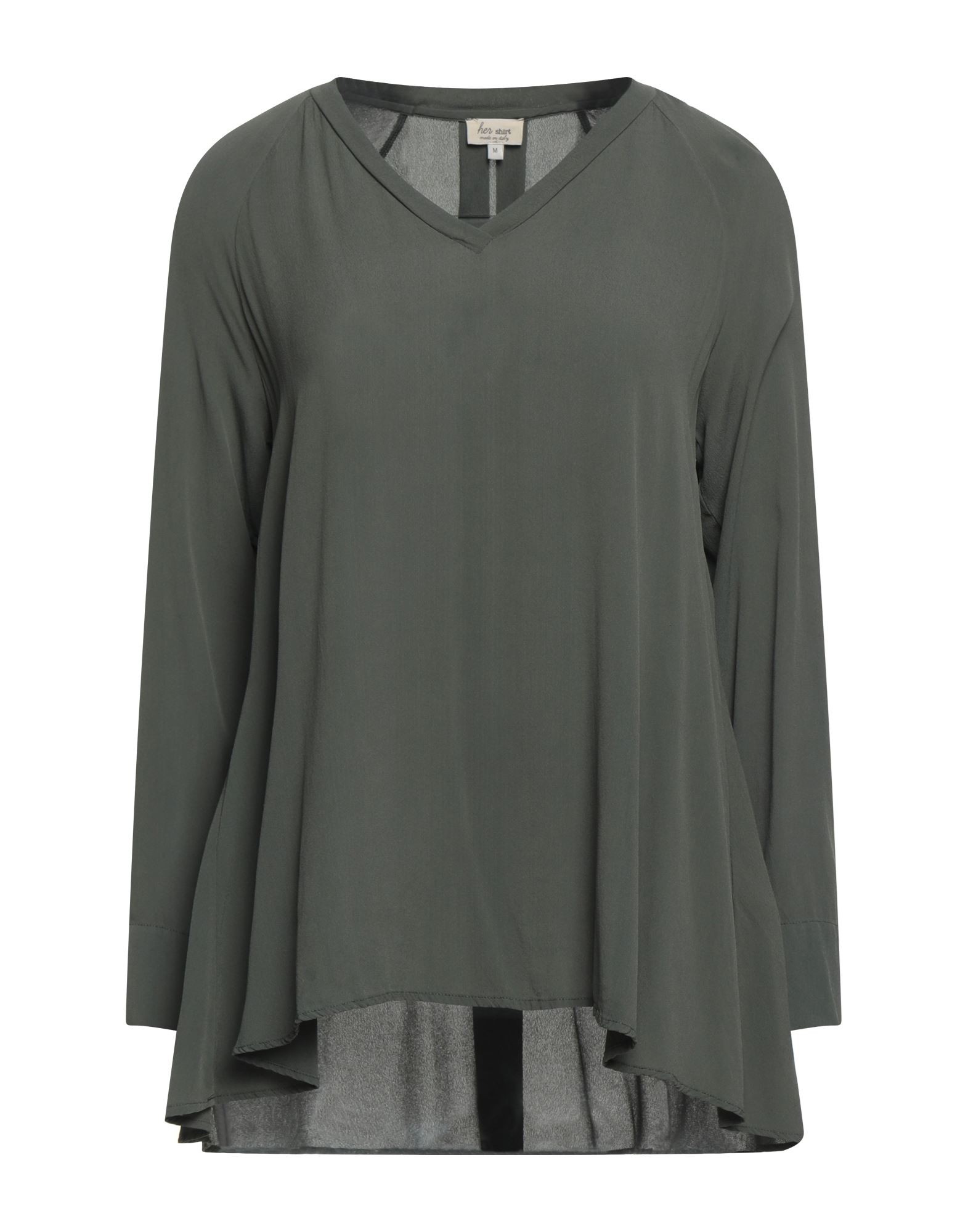 Her Shirt Her Dress Blouses In Sage Green | ModeSens