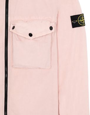 Stone island overshirt rose on sale quartz