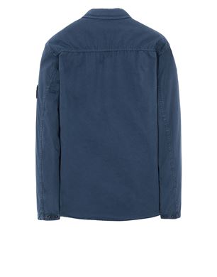 denim stone island shirt