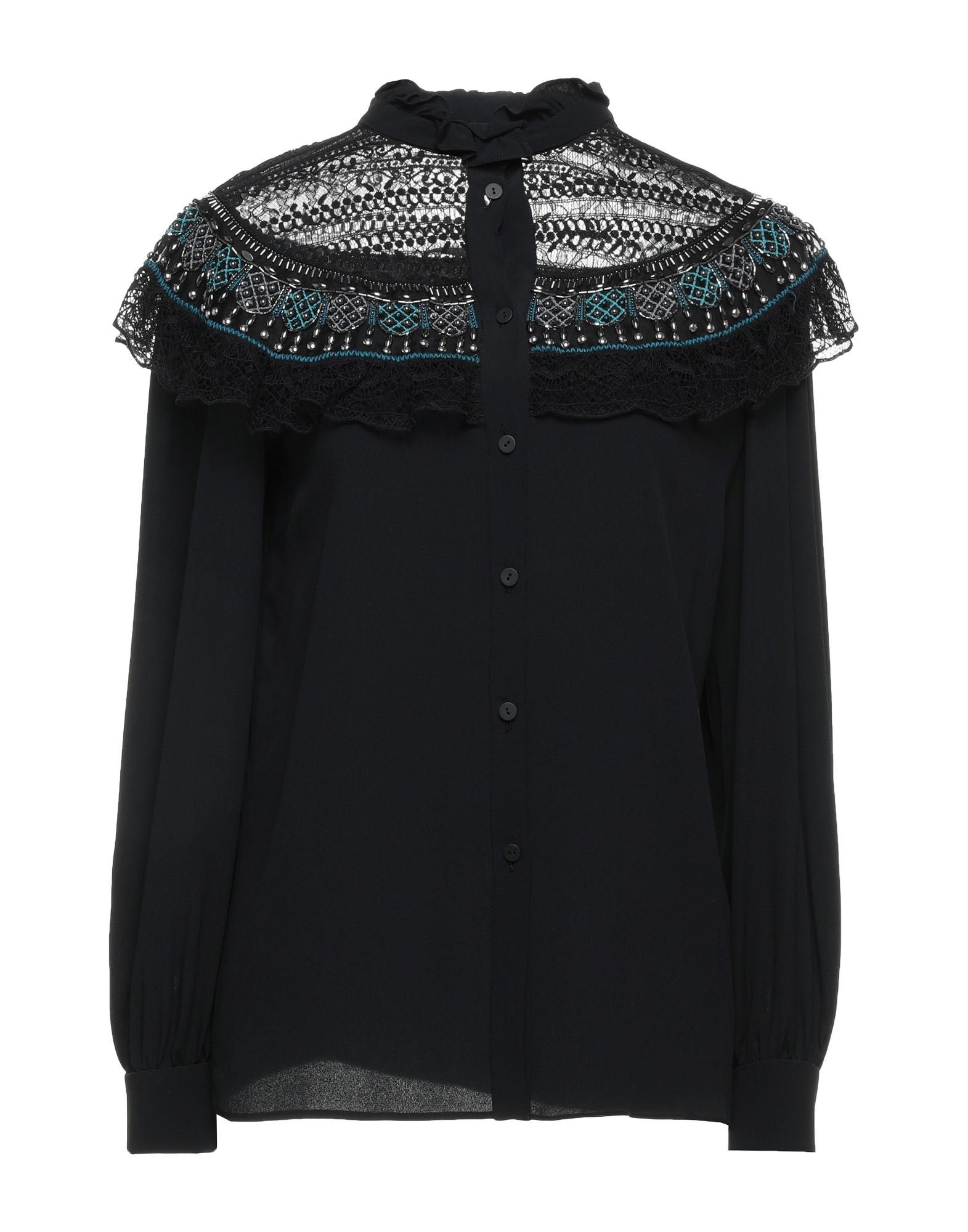 Alberta Ferretti Shirts In Black