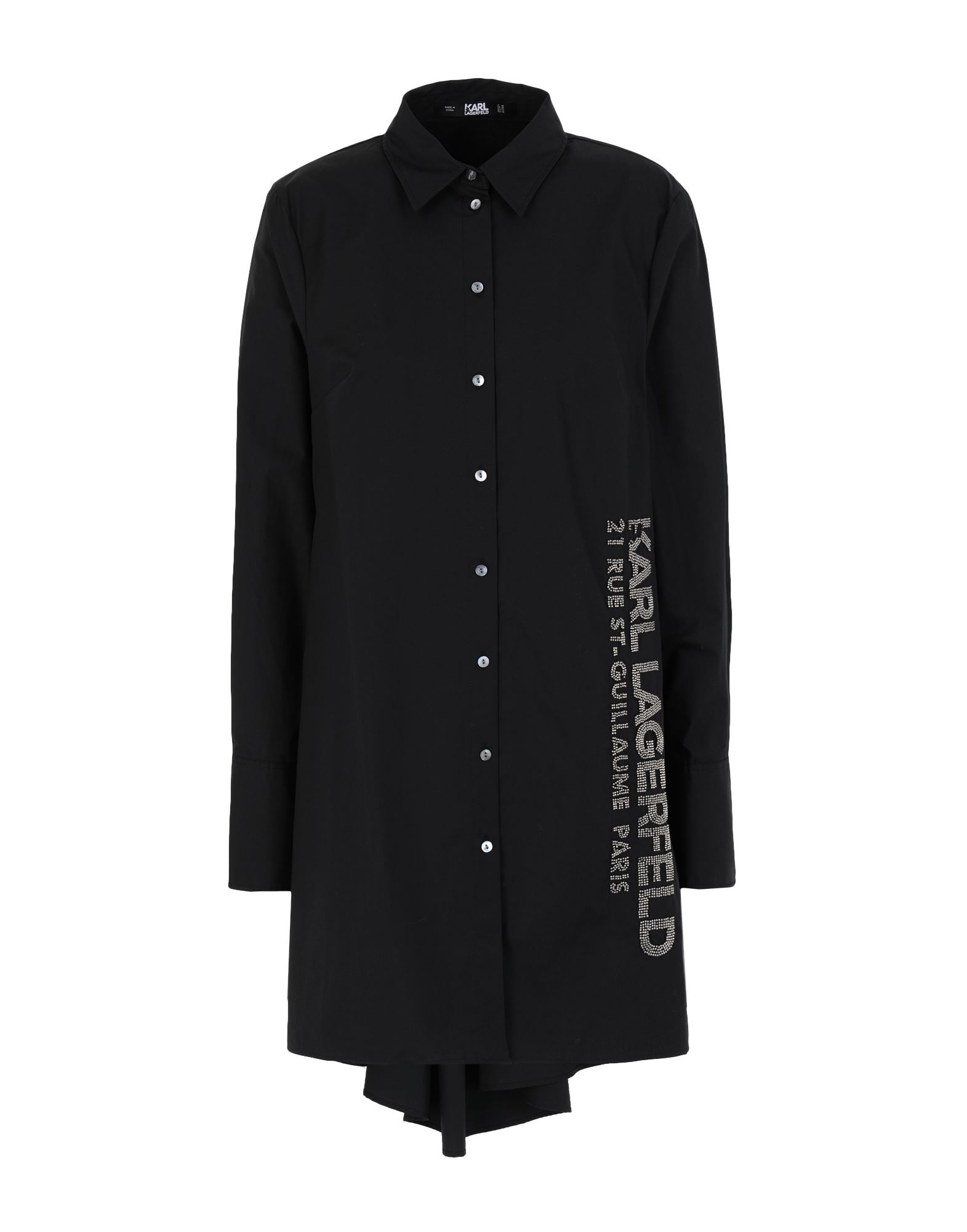 Karl Lagerfeld Shirts In Black
