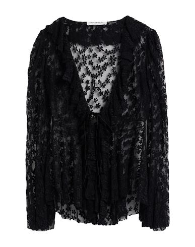 Philosophy Di Lorenzo Serafini Woman Shirt Black Size 10 Cotton, Polyamide In Black