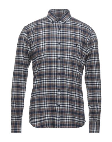 Man Shirt Steel grey Size 15 ½ Cotton