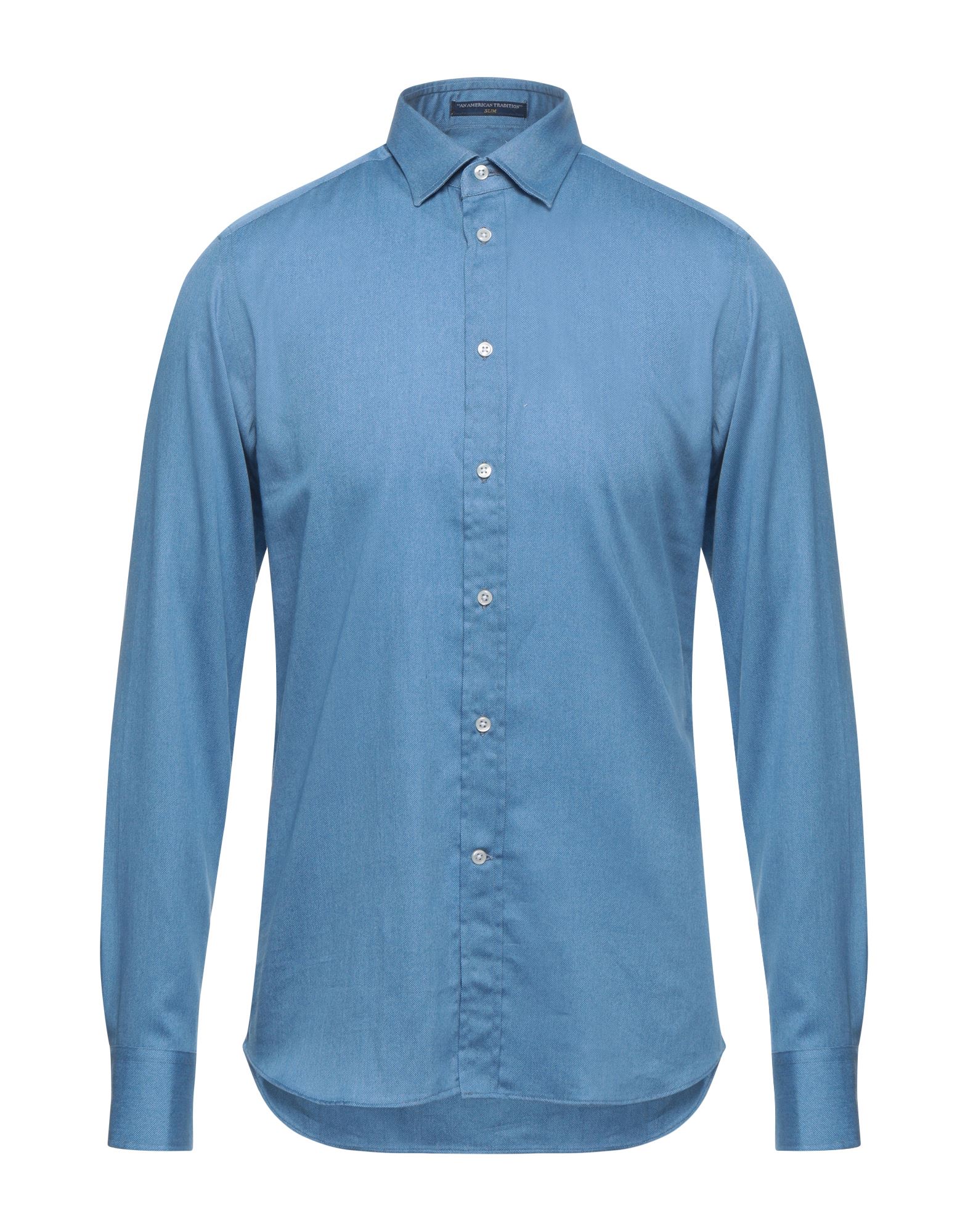 B.d.baggies Denim Shirts In Blue