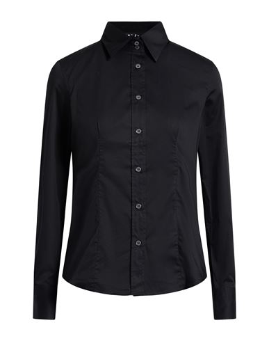 Caliban Woman Shirt Black Size 14 Polyamide, Metallic Polyester, Elastane In Black