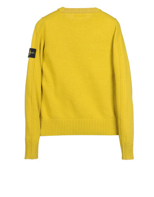 Stone island jumper on sale mustard