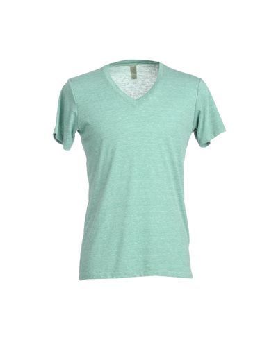 ® Alternative Man V-neck Slate blue Size XS Polyester, Cotton, Rayon