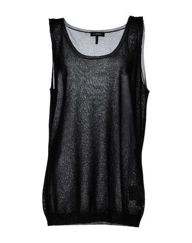 Woman Sleeveless sweater Black Size S Acetate, Polyester, Polyamide