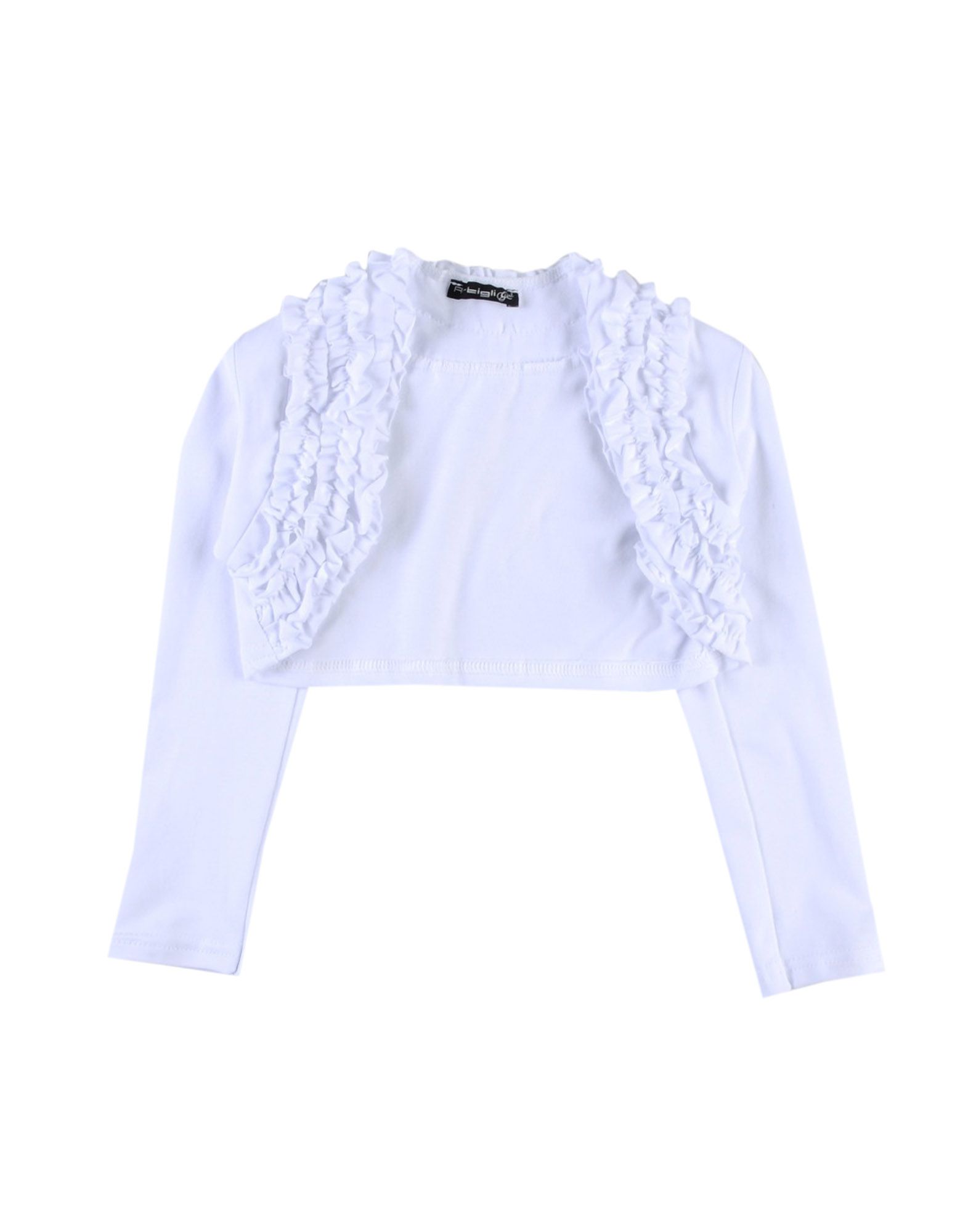 Artigli Girl Wrap Cardigans In White