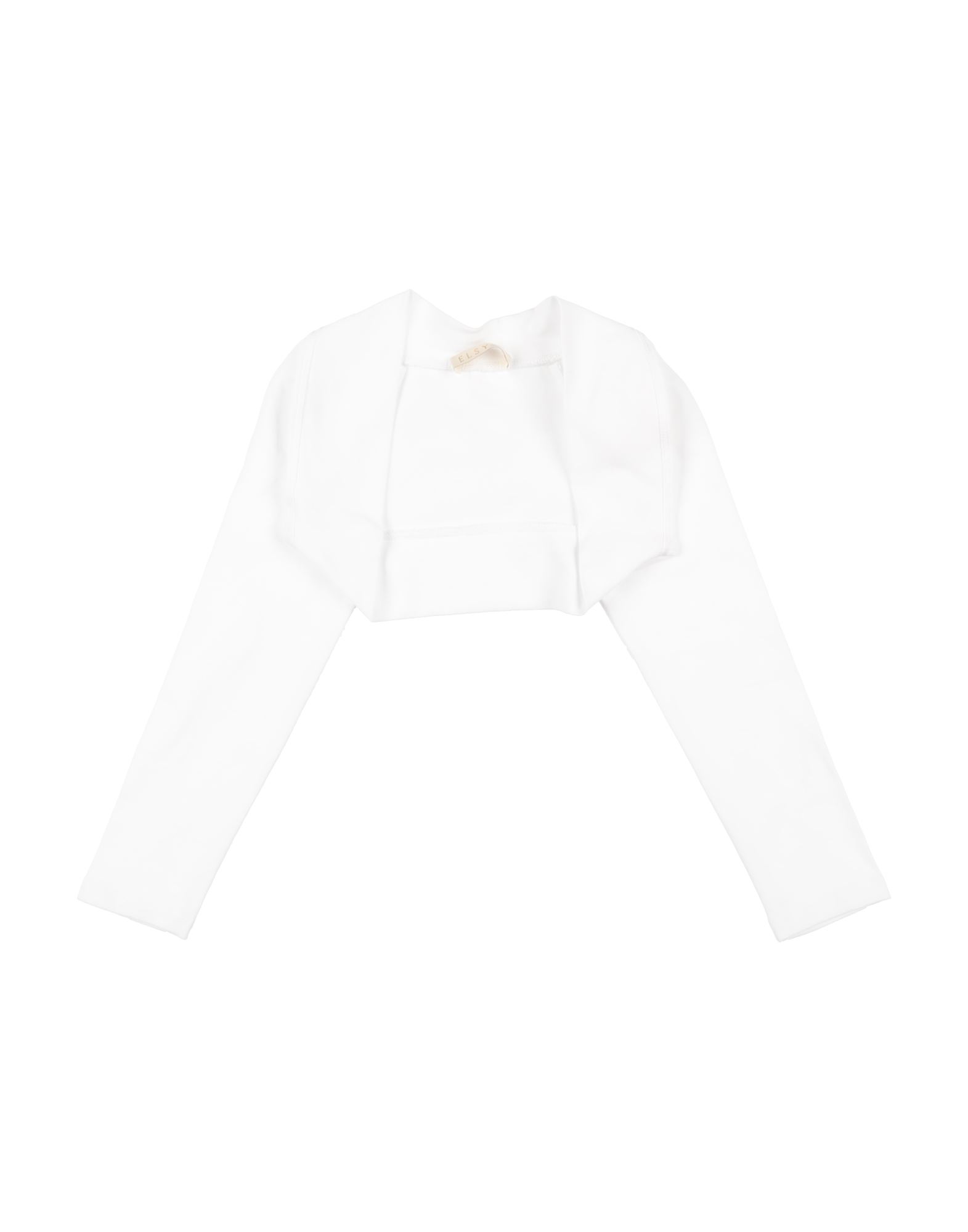 Elsy Kids'  Wrap Cardigans In White